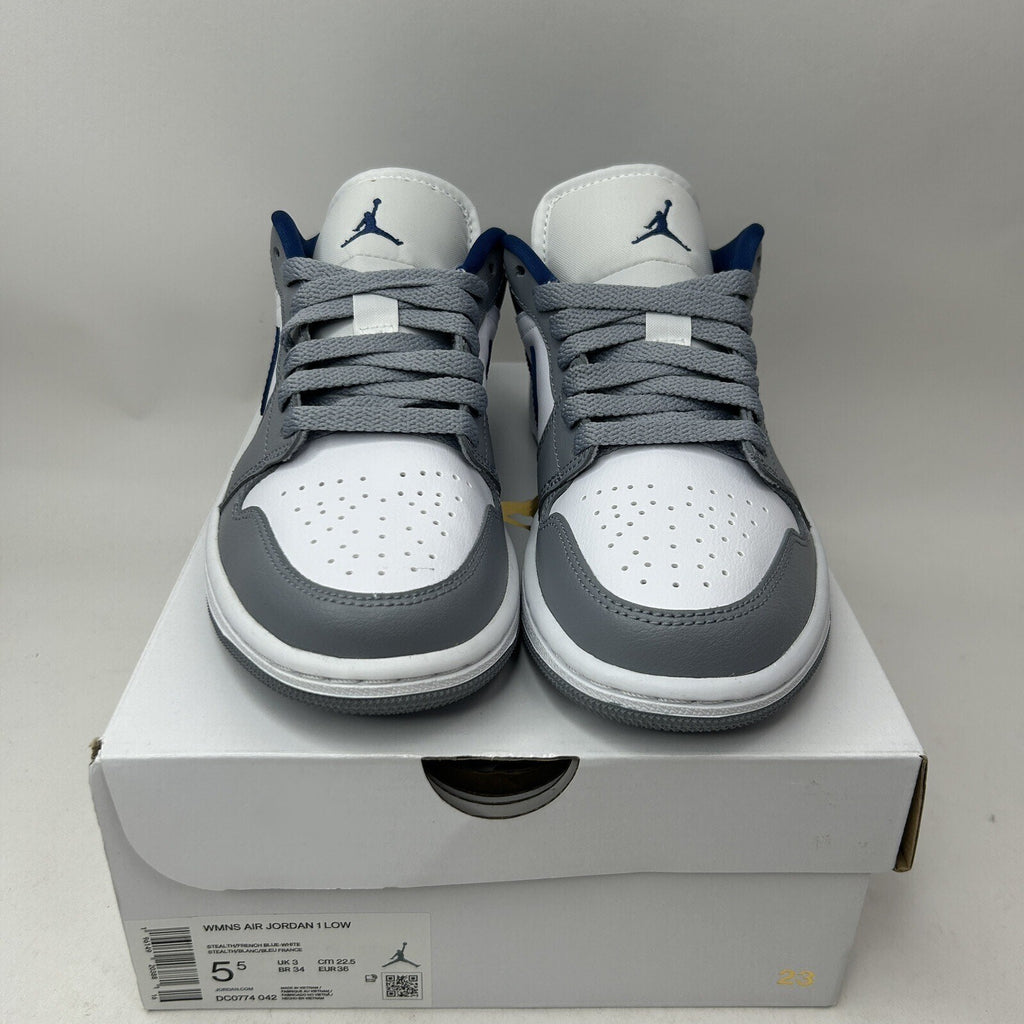 Nike Air Jordan 1 Retro Low WMNS “Stealth French Blue” DC0774-042 Women’s 5.5