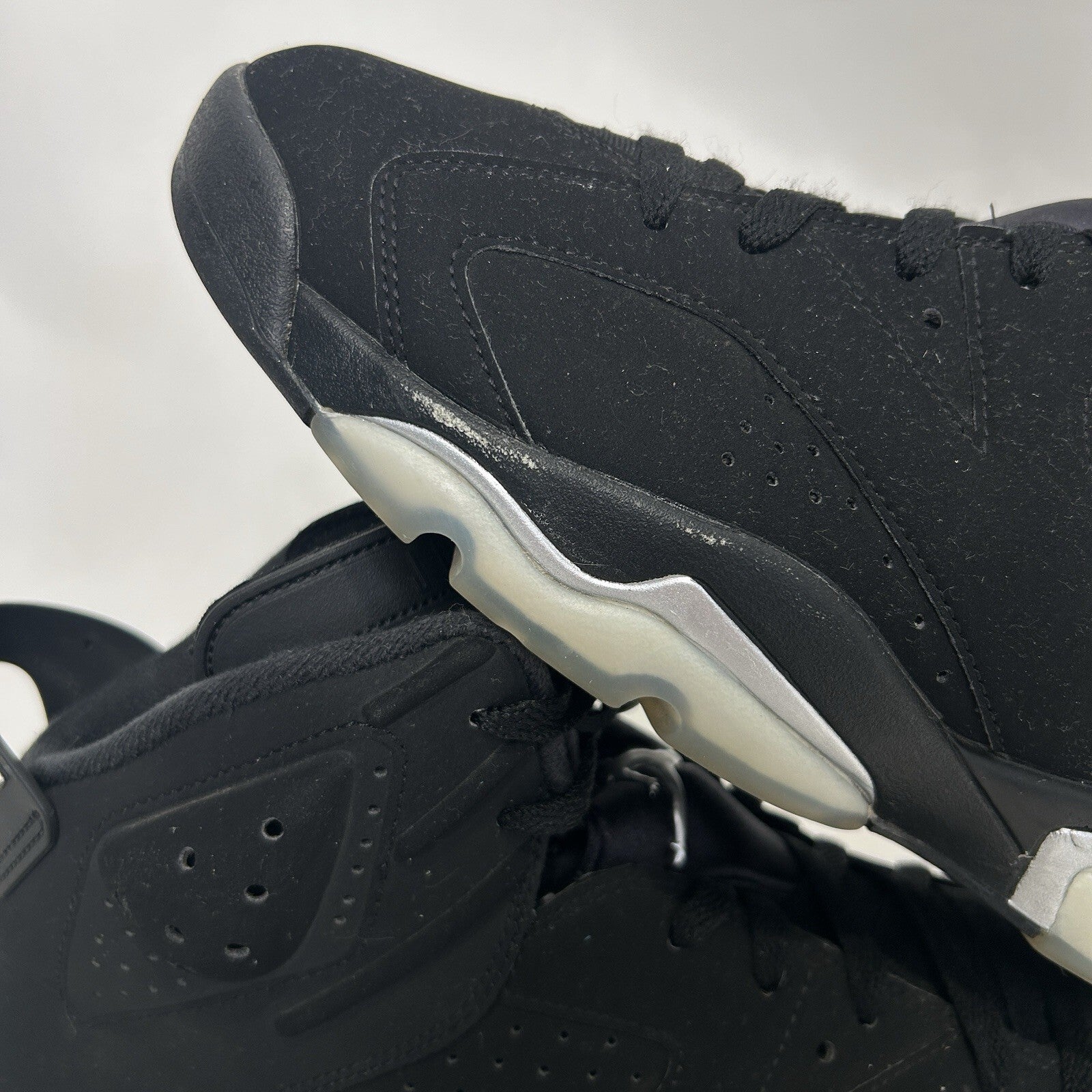 Nike Air Jordan 6 Retro OG “Chrome/Black Silver” DX2836-001 Men’s 11.5