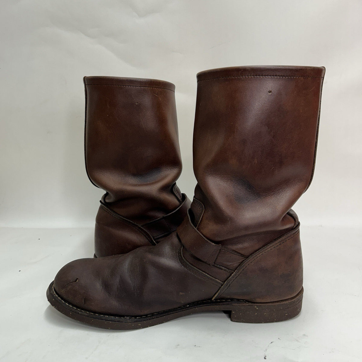 Red Wing 2991 11" Inch Engineer Boot “Amber Brown” Men’s 13D Worn
