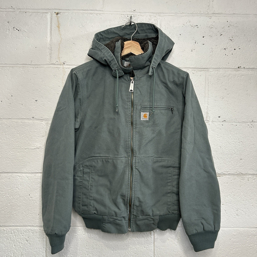 Carhartt Sherpa-Lined Wildwood Jacket “Balsam Green” 100815 G02 Women’s Small