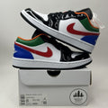 Nike Air Jordan 1 Low SE “Black Toe Multi-Color” CZ4776-101 Women’s 8 New
