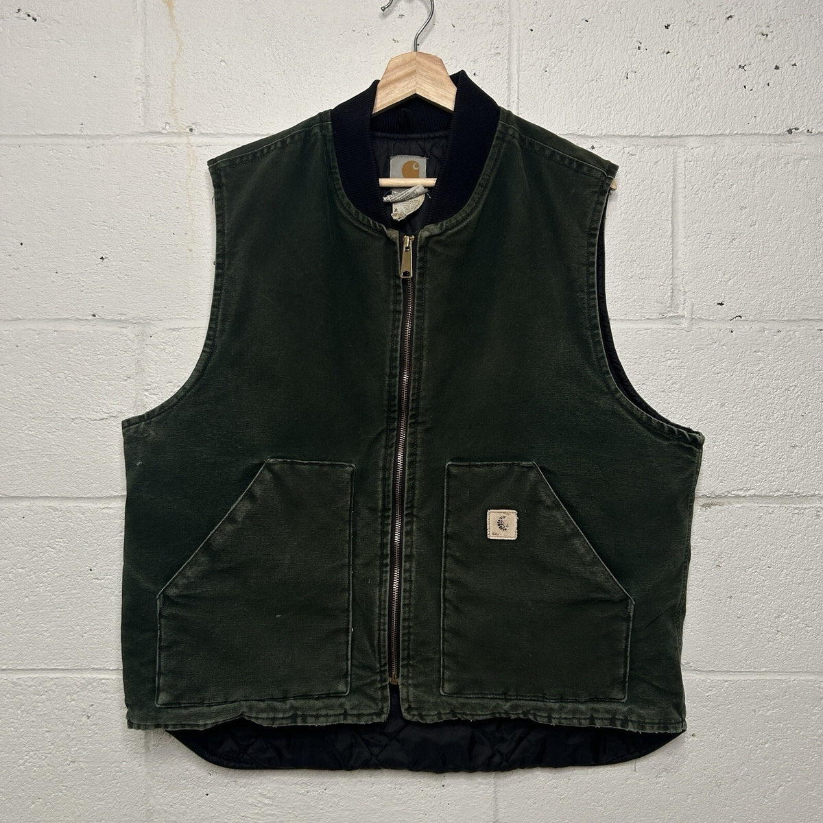 Vintage Carhartt Quilted Artic Vest “Spruce Green” V02 SPC