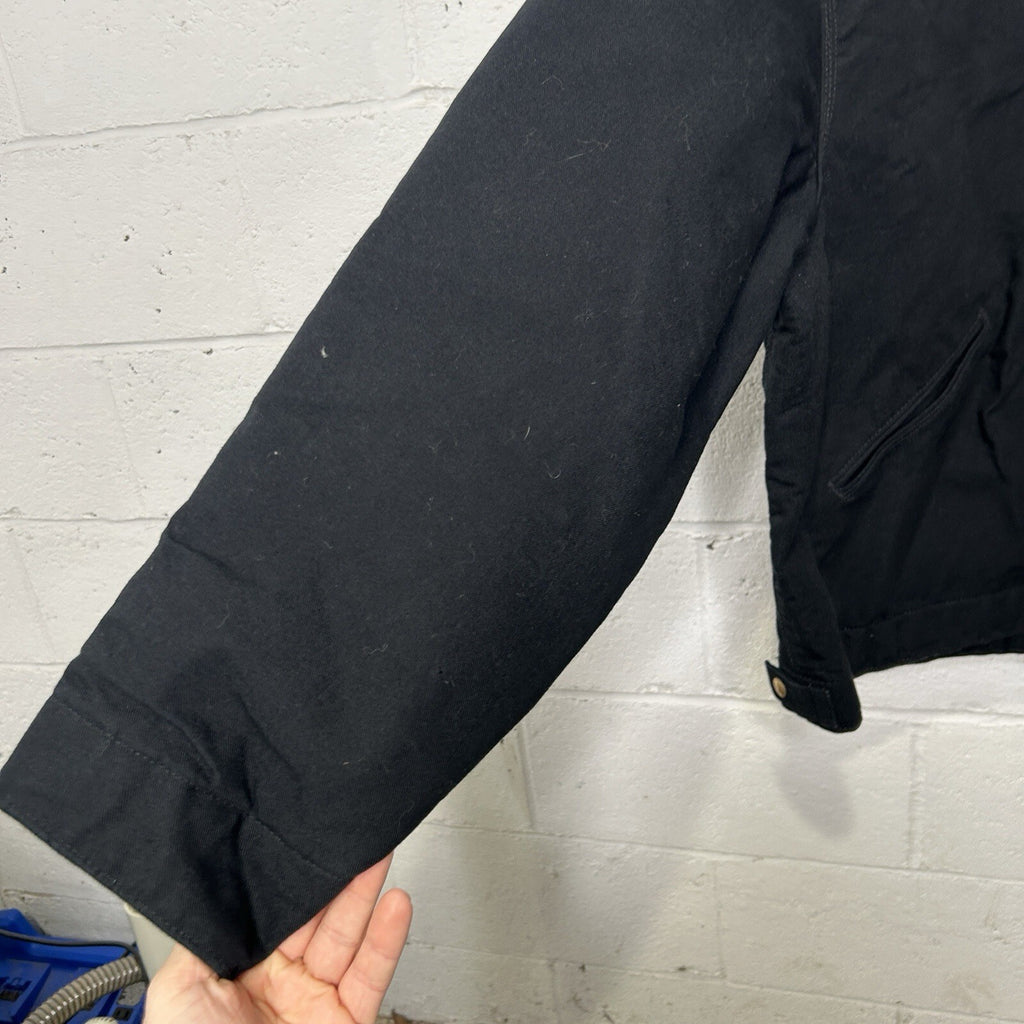 Y2K Carhartt Blanket-Lined Detroit Jacket “Black Peterbilt” J001 BLK Men’s XL