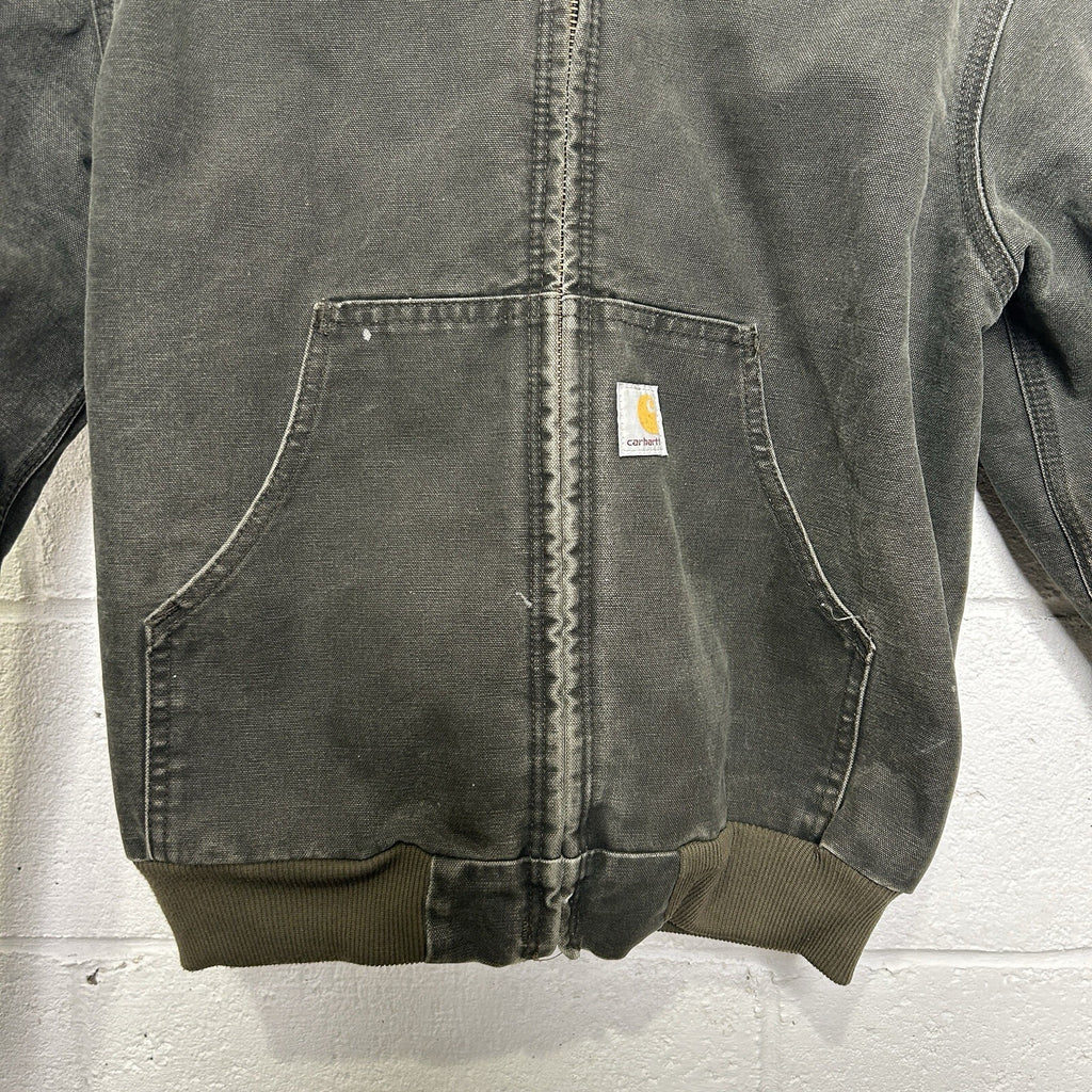 Vintage Carhartt Quilted Active Jacket “Moss Green” Y06 MOS Youth L/Women’s XS