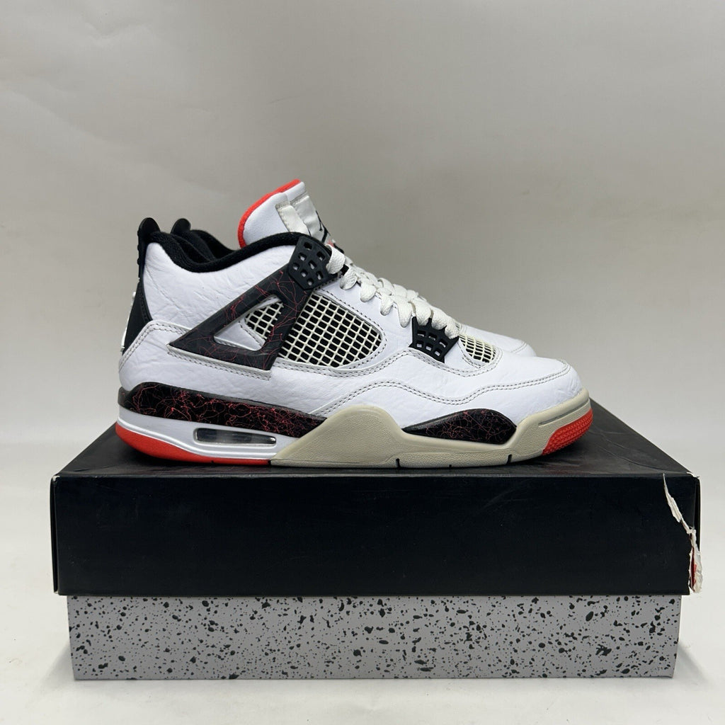 Nike Air Jordan 4 Retro “Flight Nostalgia/Pale Citron” 308497-116 Men’s 8.5 Worn