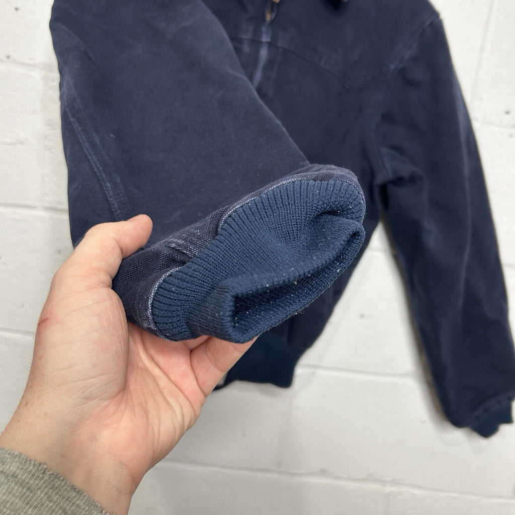 Vintage Carhartt Quilted Santa Fe Jacket “Midnight Blue” J14 MDT Men’s Small