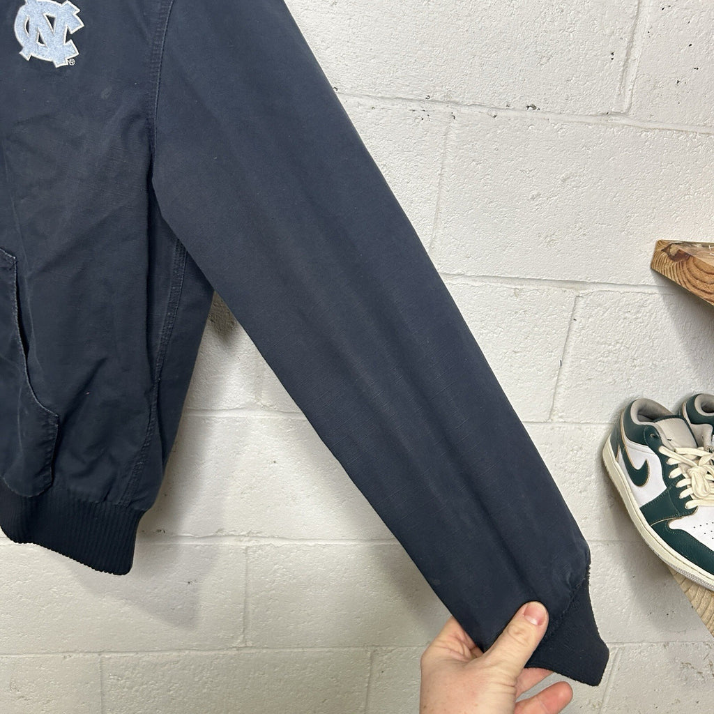 Y2K Carhartt Ripstop Hooded Active Jacket “UNC Tarheels” 100925-412 Men’s Medium
