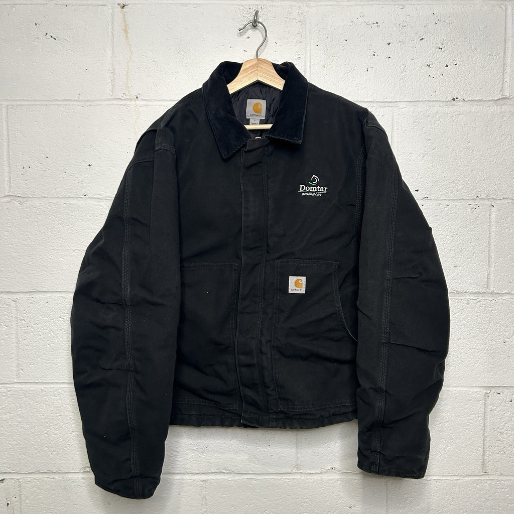 Y2K Carhartt Quilt-Lined Artic Jacket “Black” J002 BLK Men’s Large