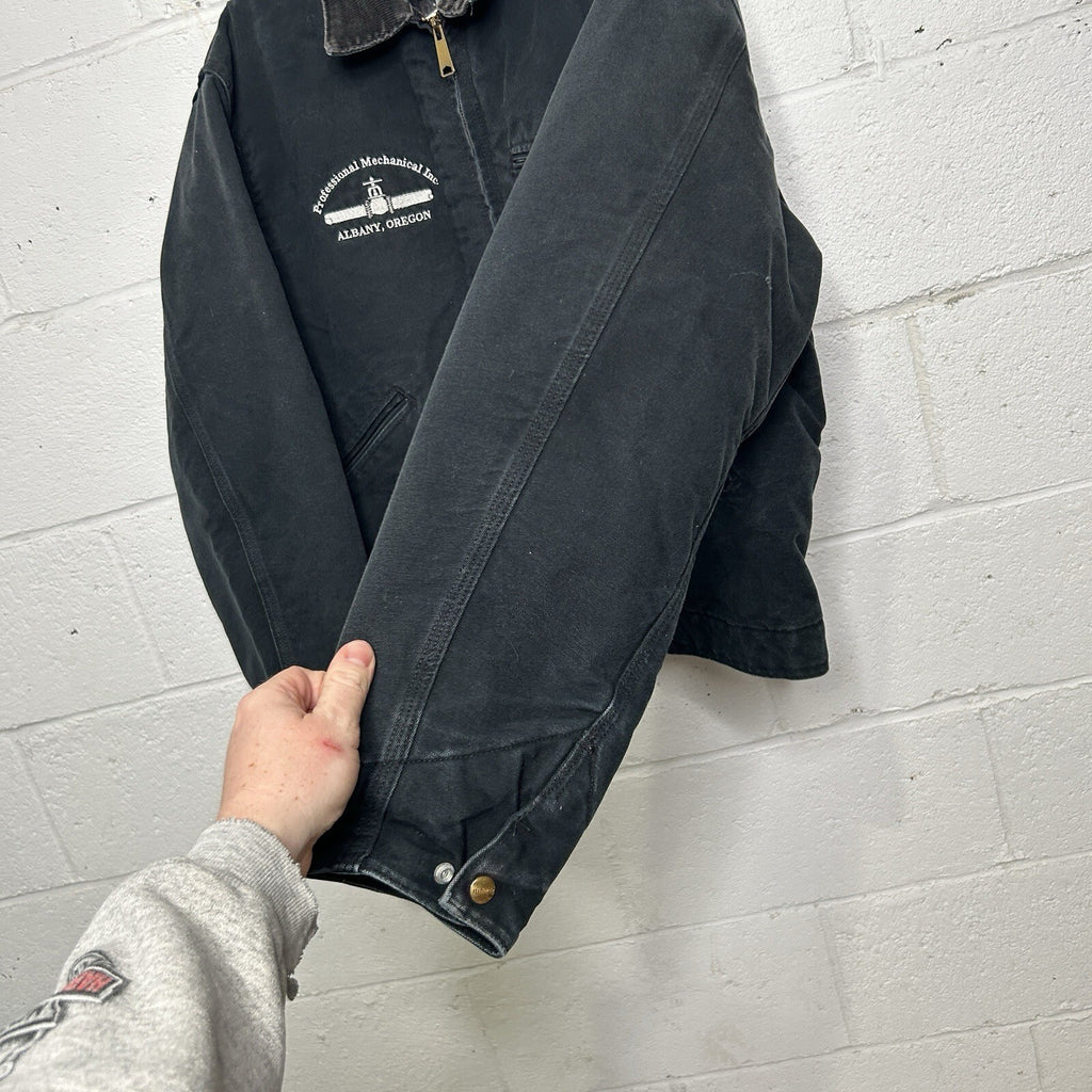 Vintage Carhartt Blanket-Lined Detroit Jacket “Black” J01 BLK Men’s X-Large