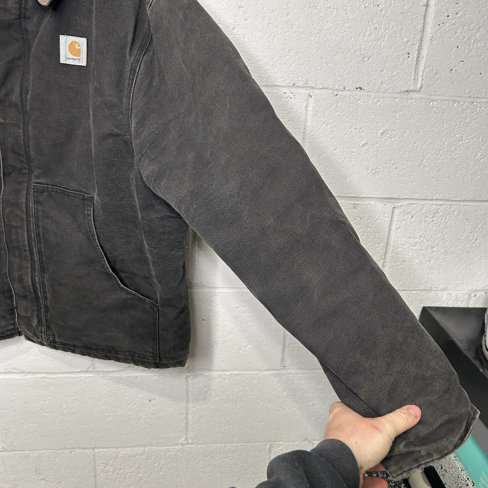 Vintage Carhartt Quilted Artic Jacket “Black” JQ185/J02 BLK Men’s X-Large