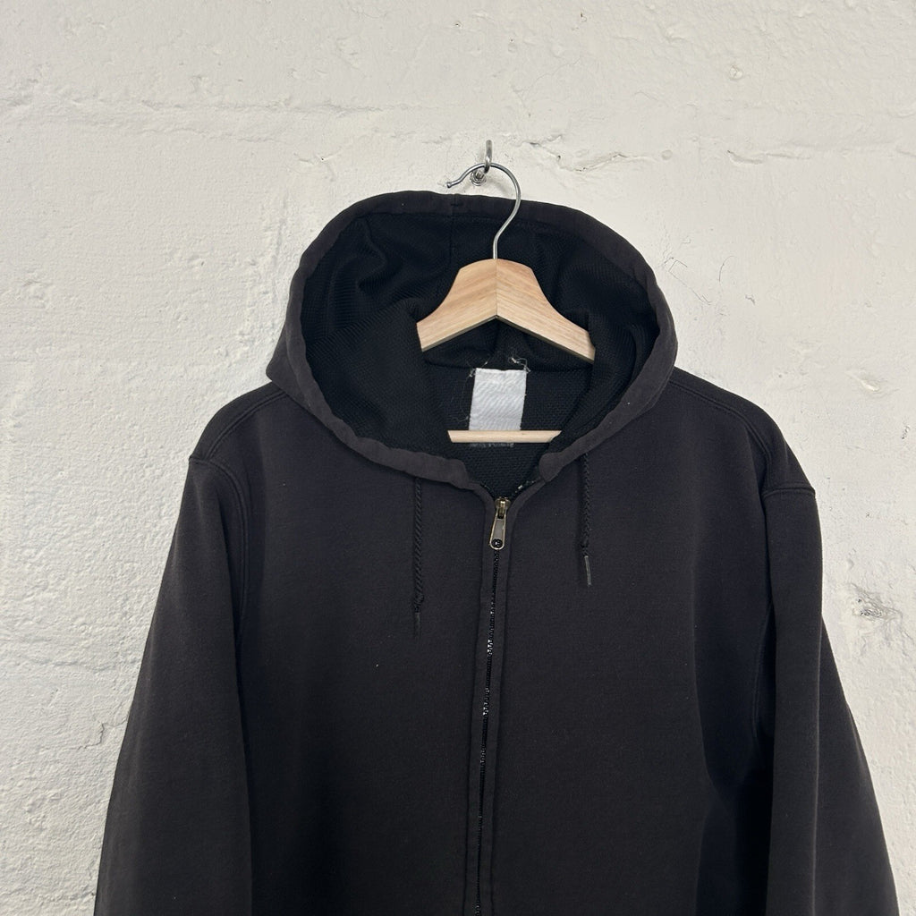 Vintage Carhartt Thermal-Lined Zip Hoodie “Black” Men’s Medium