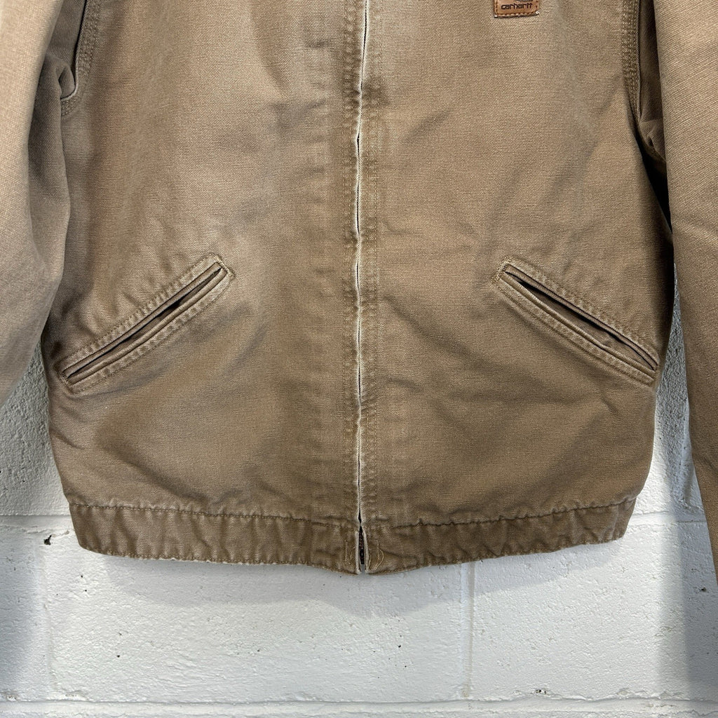Vintage Carhartt Blanket-Lined Detroit Jacket “Saddle” J146 SDL Men’s Medium