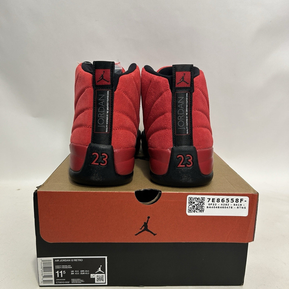 Nike Air Jordan 12 Retro “Reverse Flu Game”