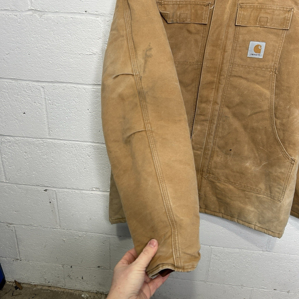 Vintage Carhartt Quilted Artic Jacket “Brown” CQ186 Men’s X-Large