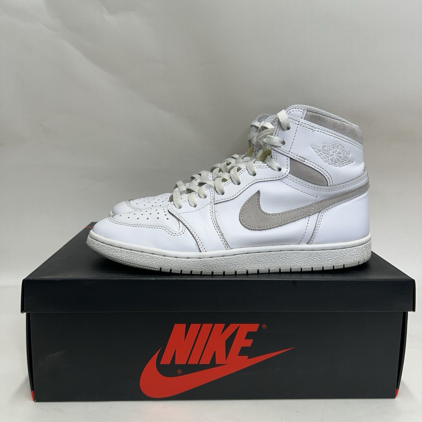 Nike Air Jordan 1 Retro High OG 85 “White Neutral Grey” BQ4422-100 Men’s 11