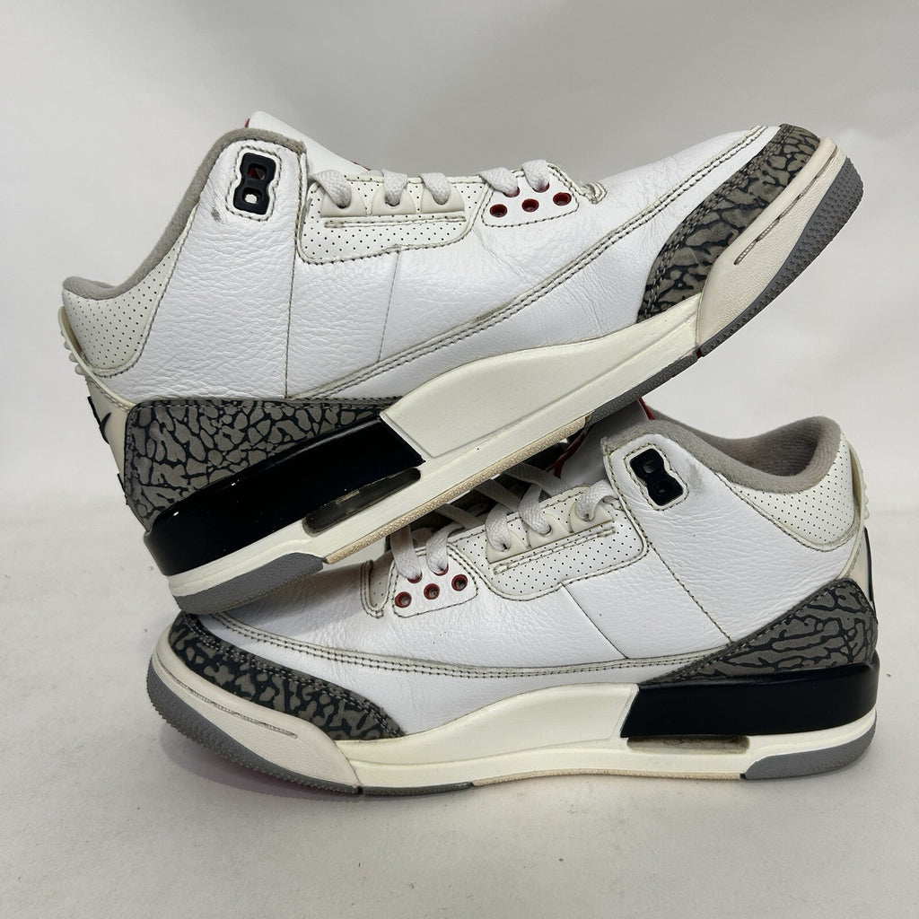 Nike Air Jordan 3 Retro OG Reimagined “White Cement” DN3707-100 Men’s 8 Worn