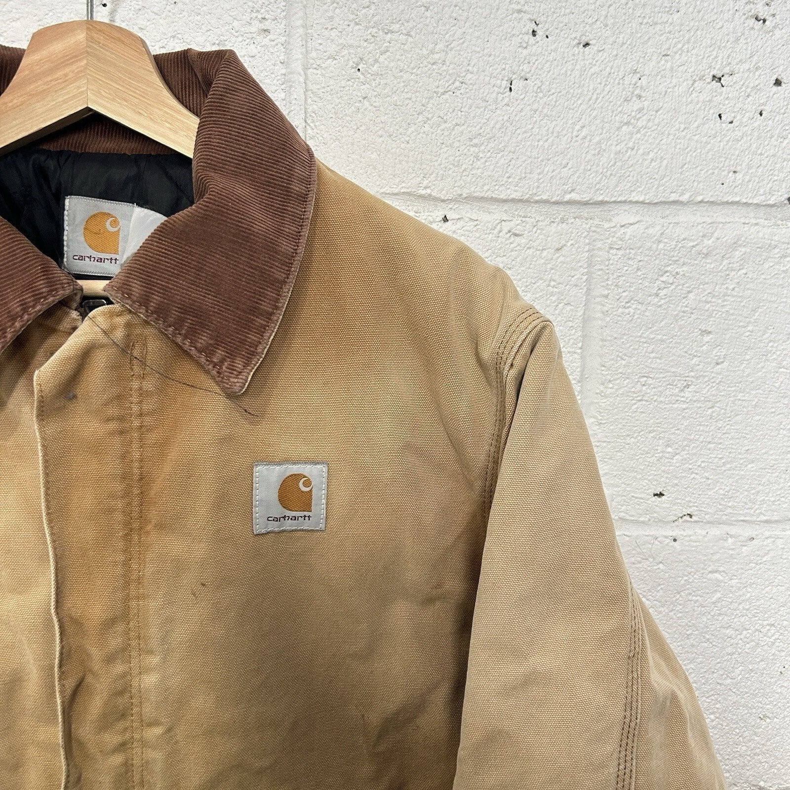 Vintage Carhartt Quilted Traditional Artic Jacket “Brown” J02 BRN Men’s X-Large