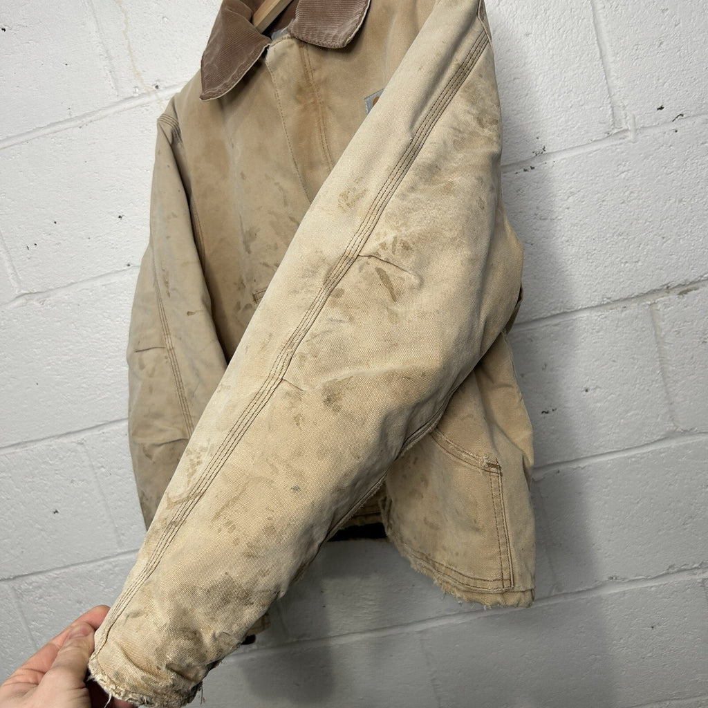 Vintage Carhartt Quilted Traditional Artic Jacket “Brown” J02 BRN Men’s Large