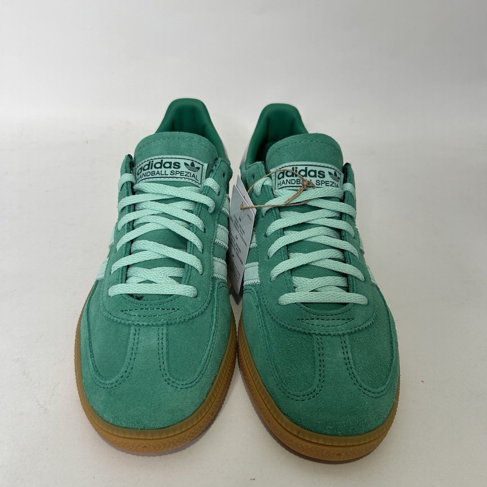 adidas Handball Spezial WMNS “Semi Court Green Silver” JS2908 Women’s 8.5 New