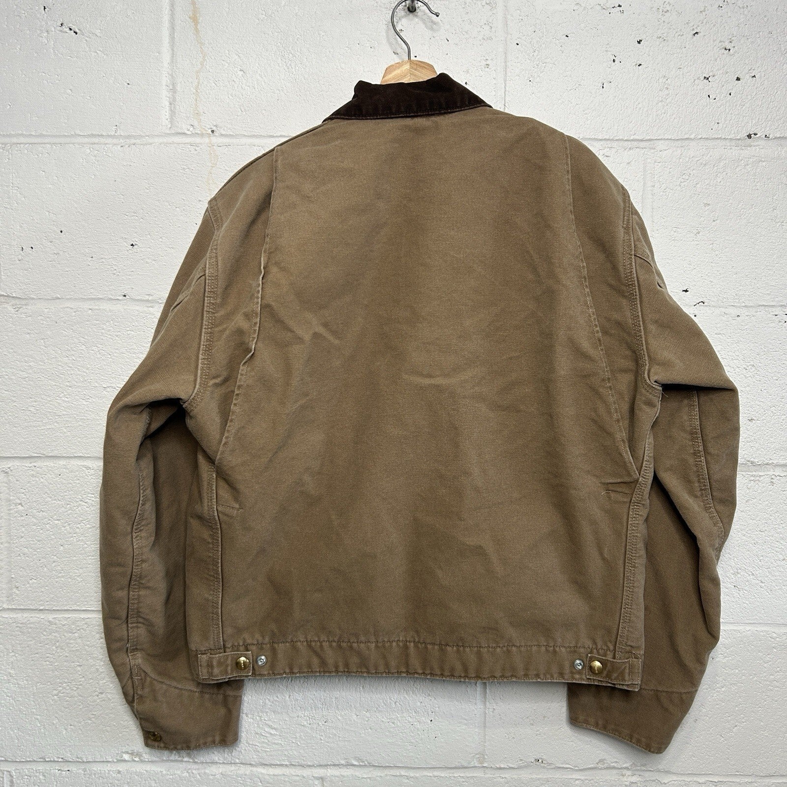 Vintage Carhartt Blanket-Lined Detroit Jacket “Firewood” J97 FWD Men’s Large