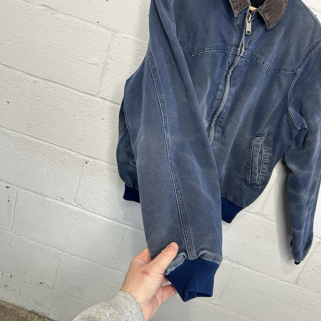 Vintage Carhartt Quilted Santa Fe Jacket “Blue” J14 BLU Men’s Medium Rare