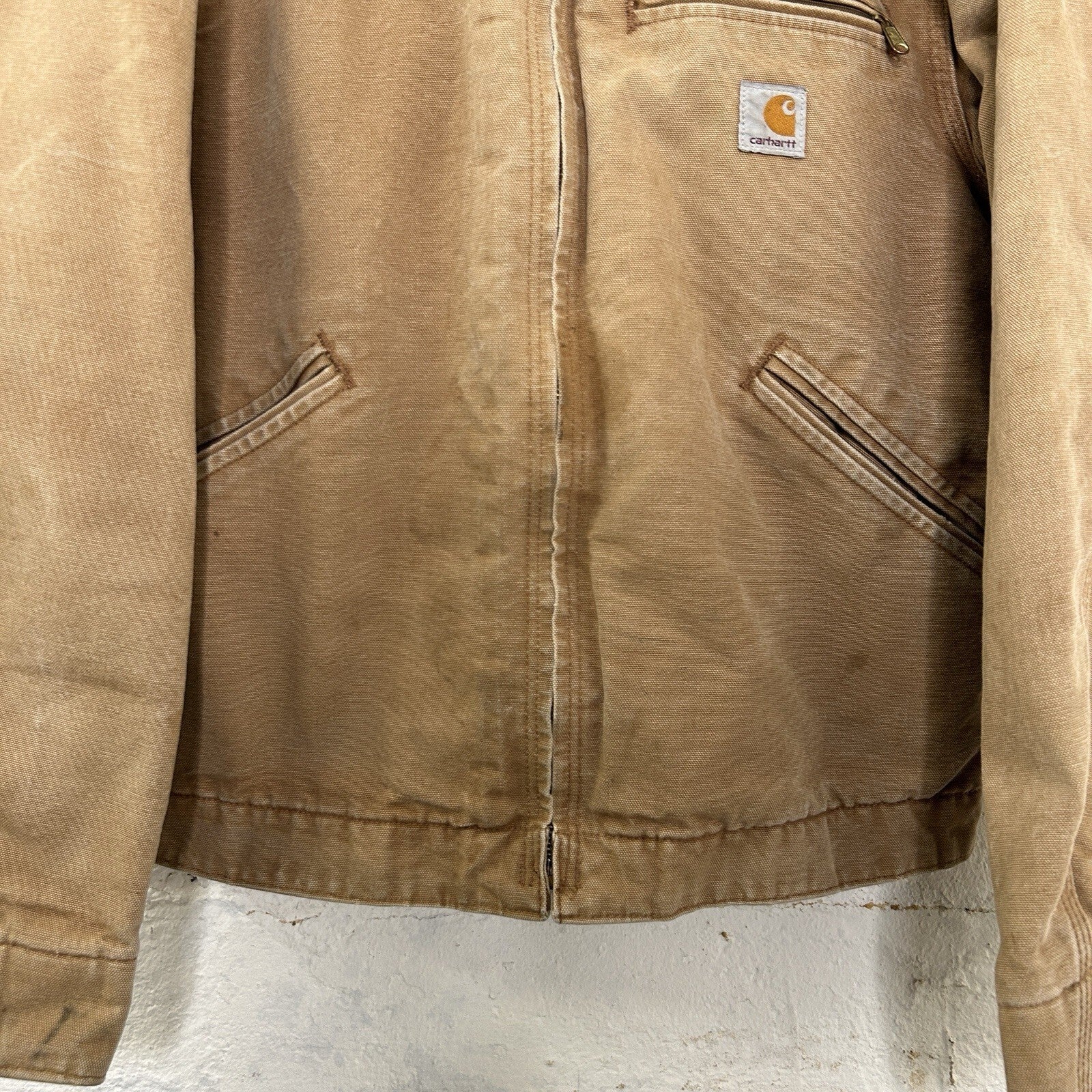 Vintage Carhartt Blanket-Lined Detroit Jacket “Brown” J01 BRN Men’s Small