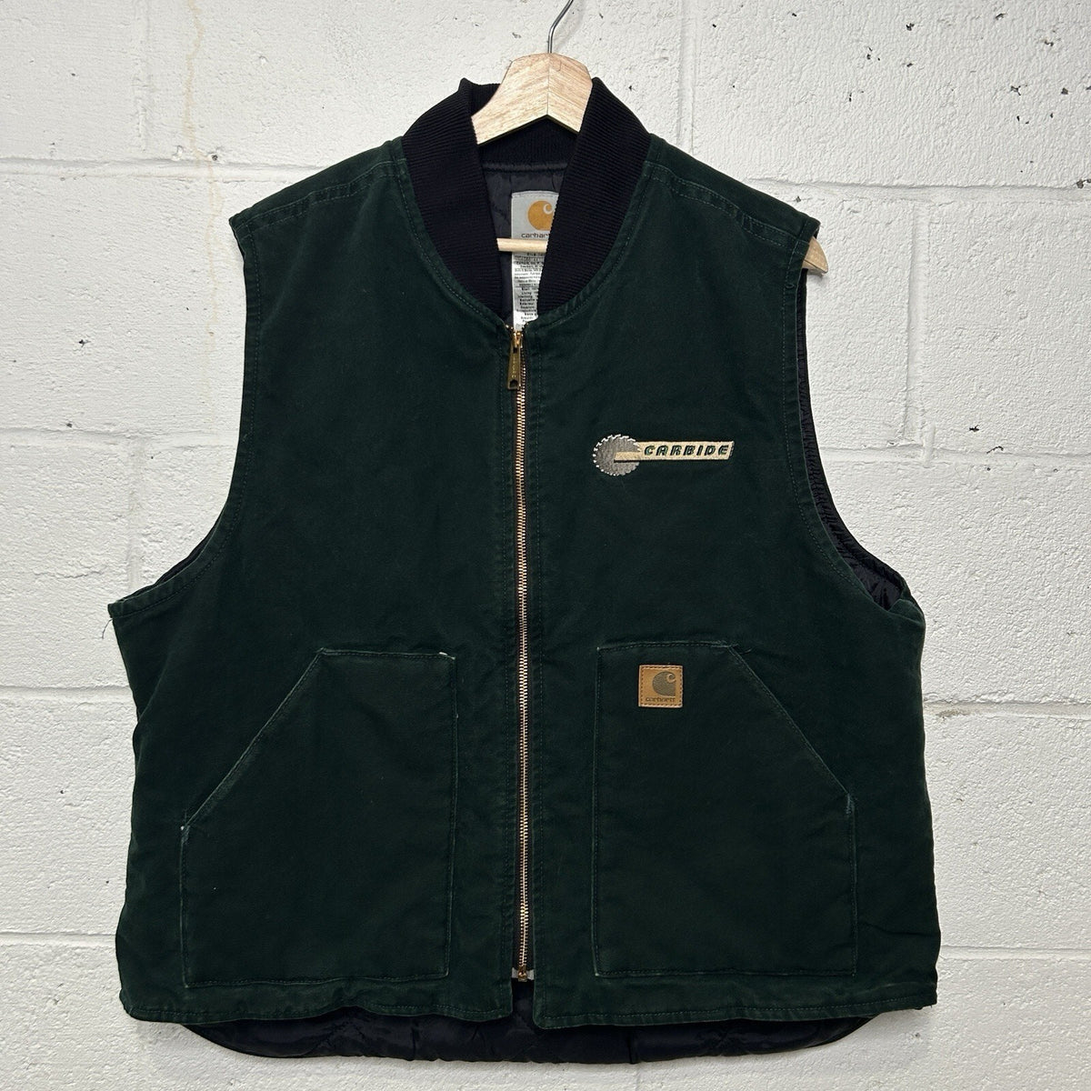 Vintage Carhartt Quilted Artic Vest “Spruce Green” V02 SPC