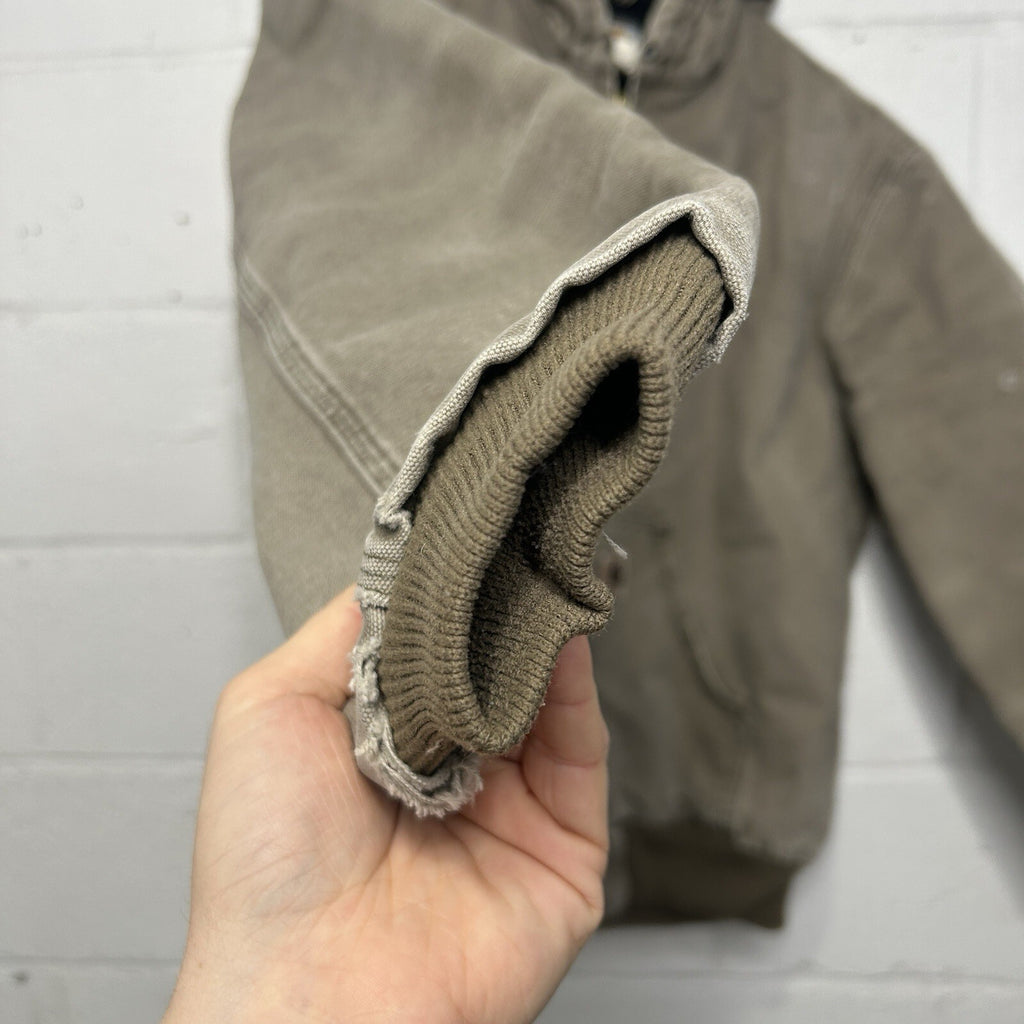 Carhartt Sandstone Quilted Hooded Active Jacket “Desert” J130 DES Men’s Medium