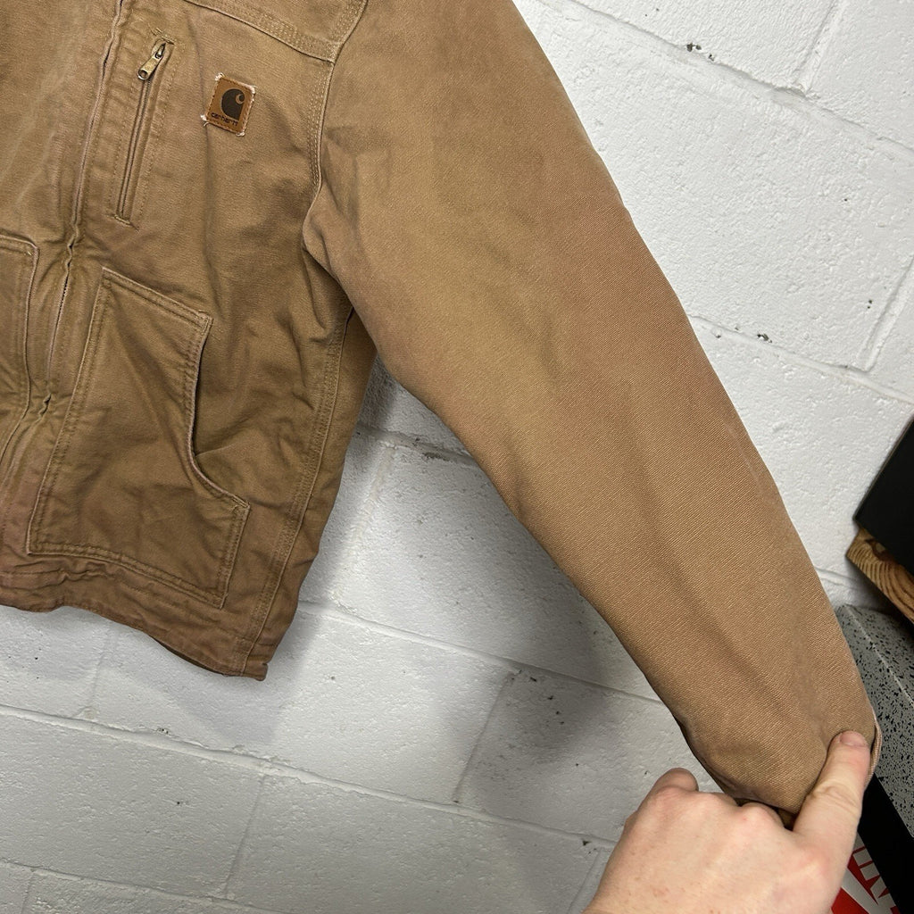 Vintage Carhartt Sherpa-Lined Ridge Jacket “Camel” YYC61 CML