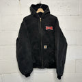 Vintage Carhartt Thermal Hooded Jacket “Black” Budweiser J03 BLK Men’s Large