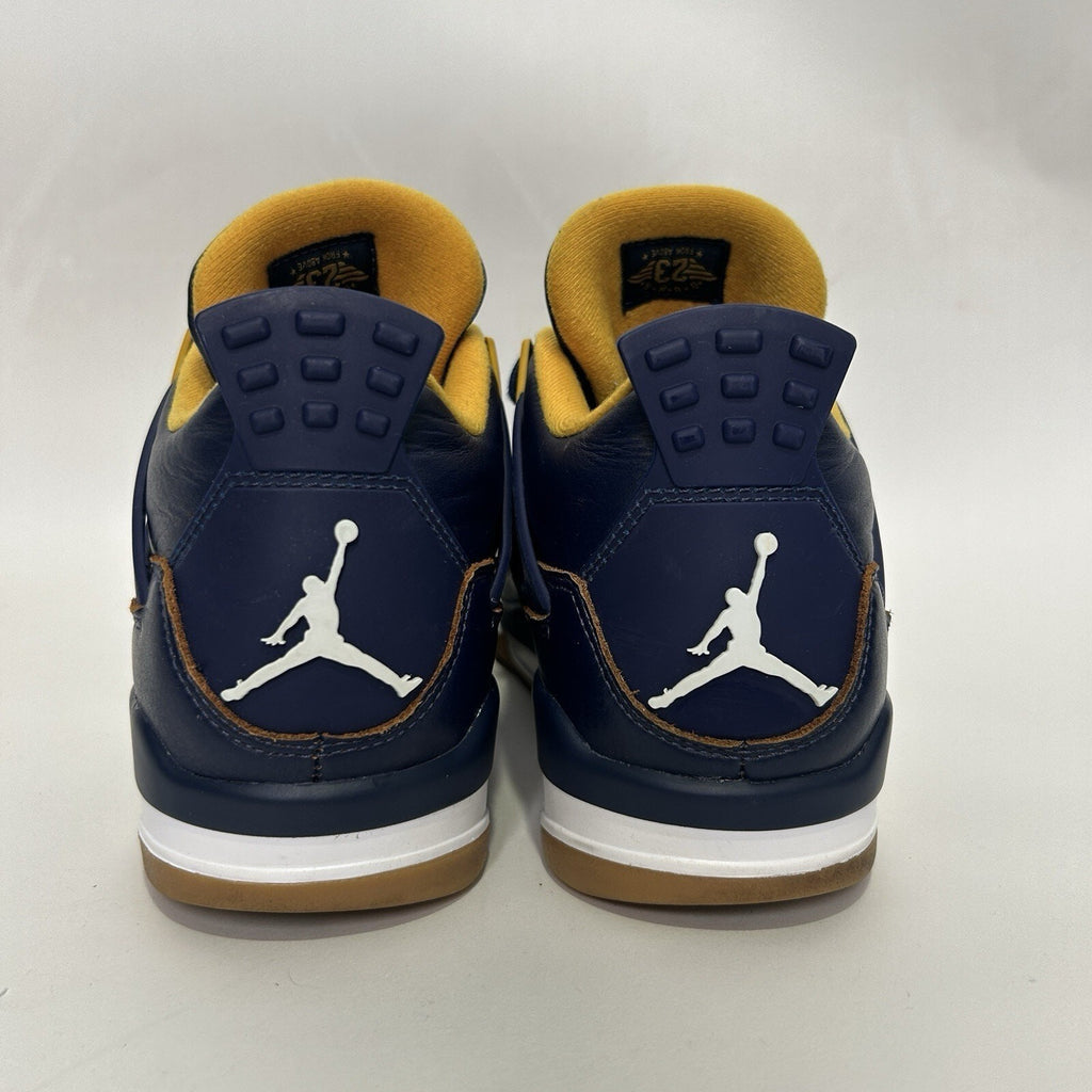 Nike Air Jordan IV 4 Retro “Dunk From Above/Navy Gold” 308497-425 Men’s 9
