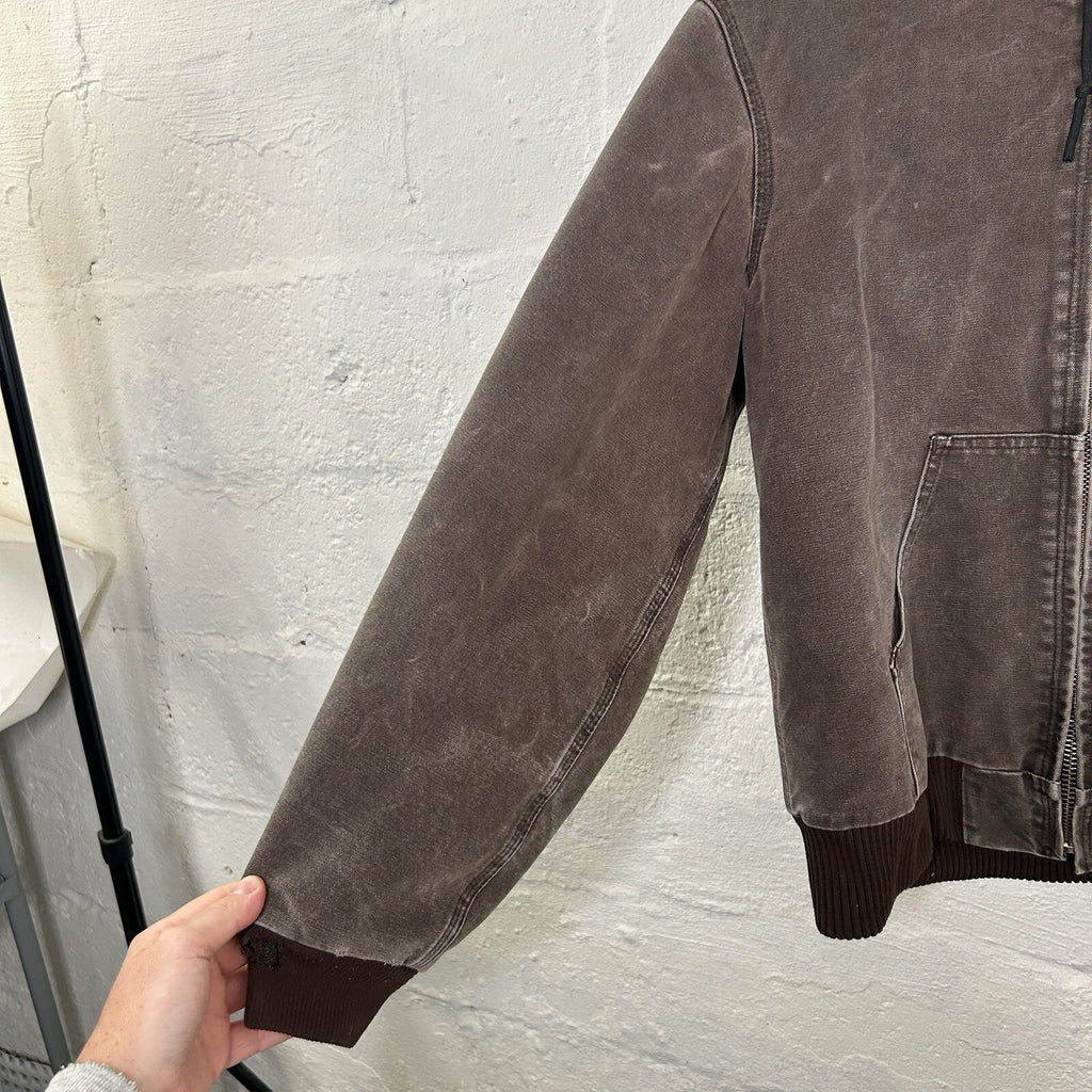Vintage Carhartt Quilted Hooded Active Jacket “Chestnut” J130 CHT Men’s Medium