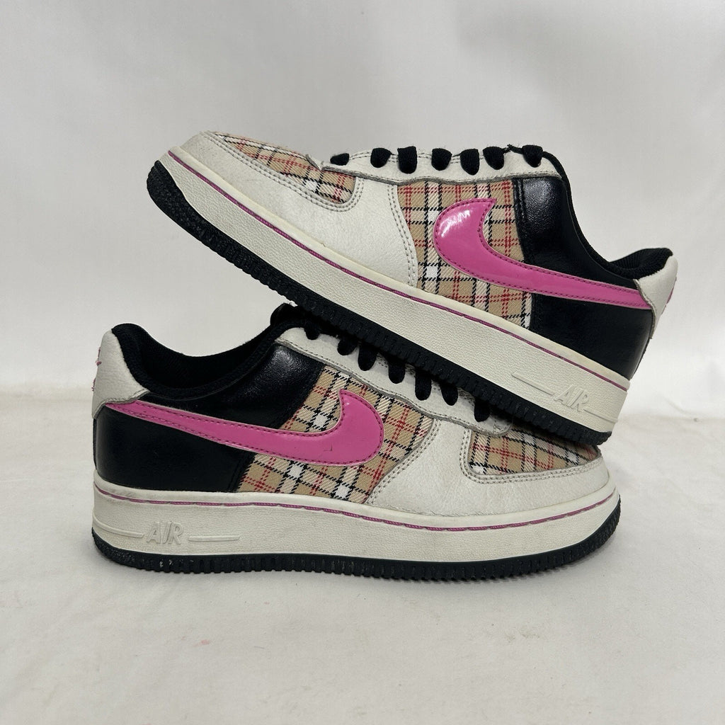 Nike Air Force 1 GS “Pink Plaid”