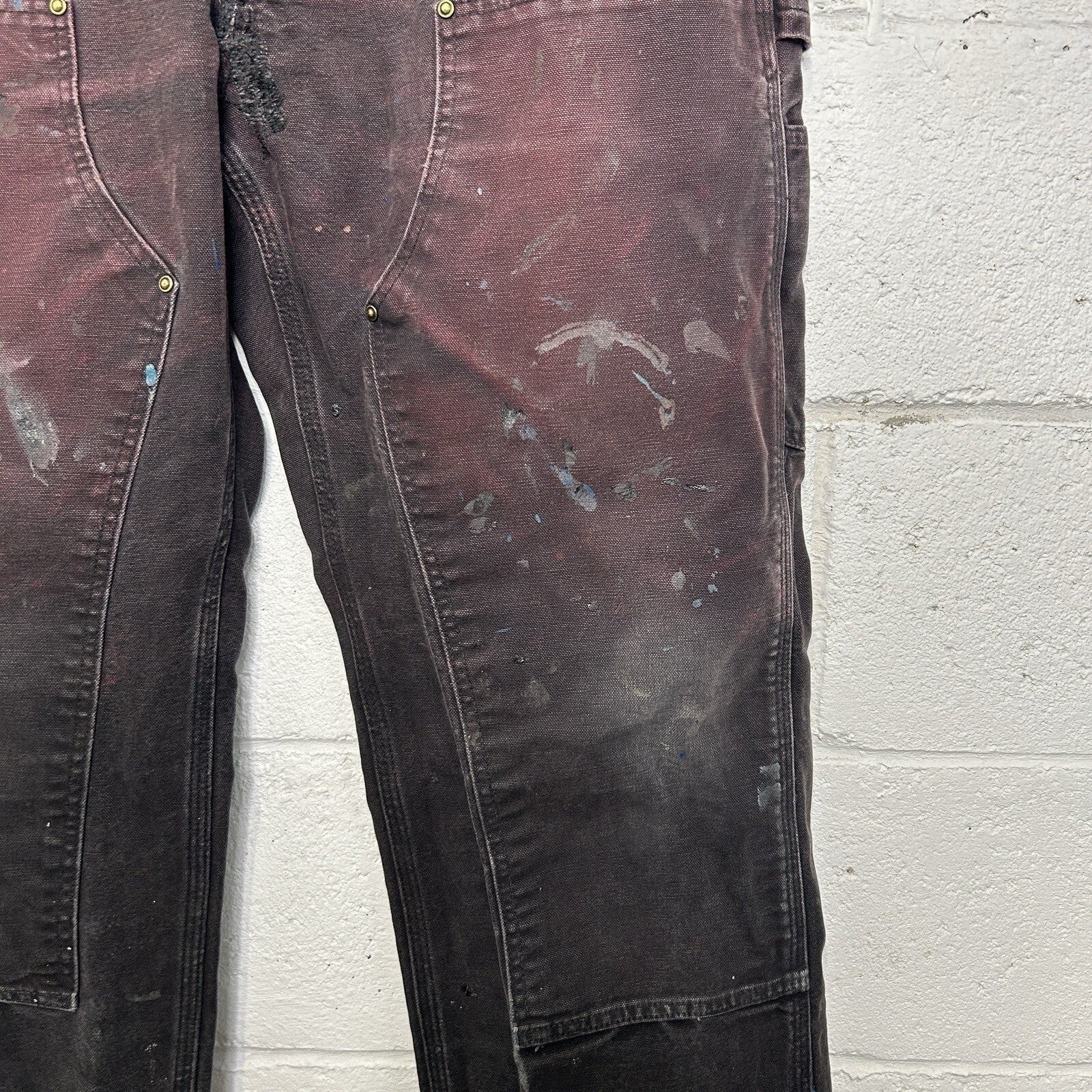 Vintage Carhartt DoubleKnee Carpenter Pants “Black” B01 BLK