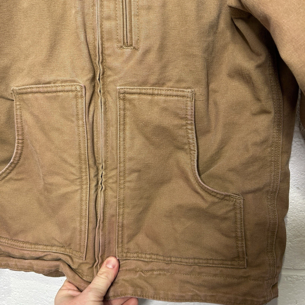 Vintage Carhartt Sherpa-Lined Ridge Jacket “Camel” YYC61 CML