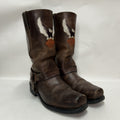 Vintage Harley-Davidson Embroidered Eagle Harness Boots “Brown” Men’s 13