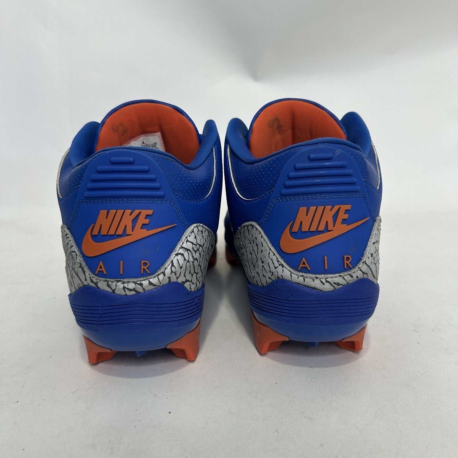 Nike Jordan 3 Retro PE Force Savage Football Cleats “Florida Gator” HF5573-408