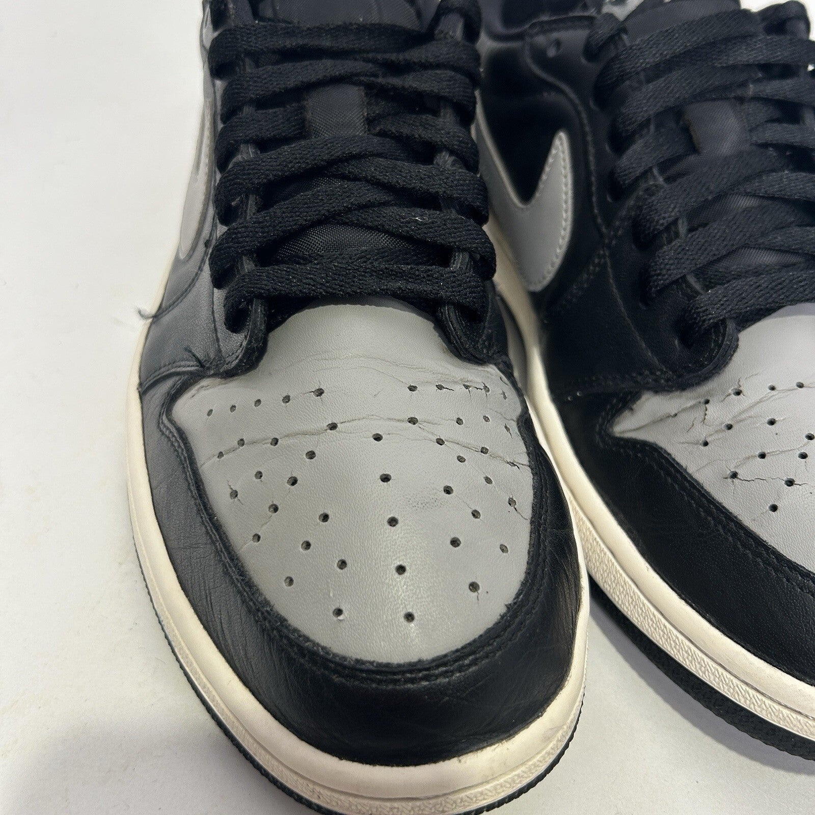 Nike Air Jordan 1 Retro Low OG “Shadow” 2015 (705329-003) Men’s 10.5 Worn