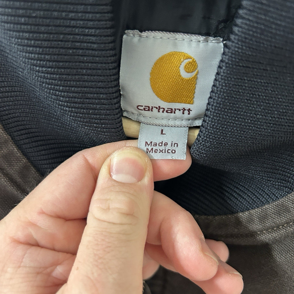 Vintage Carhartt Quilted Artic Vest “Dark Brown” V02 DKB Men’s Large
