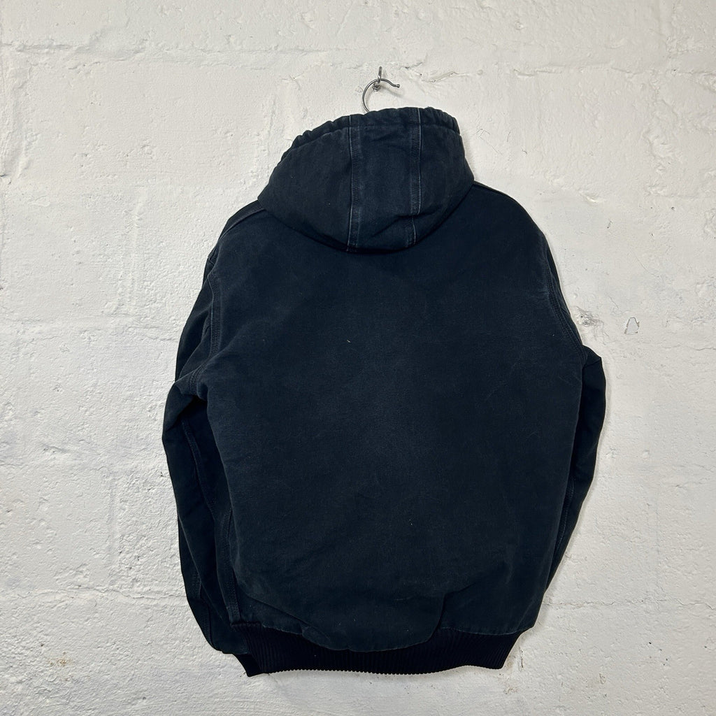 Vintage Carhartt Quilted Hooded Active Jacket “Black” J140 BLK Men’s Small