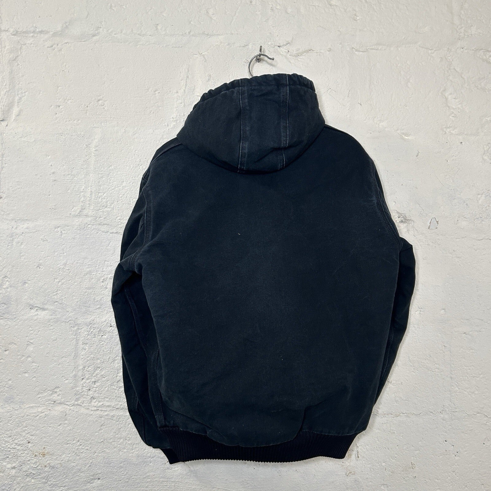 Vintage Carhartt Quilted Hooded Active Jacket “Black” J140 BLK Men’s Small