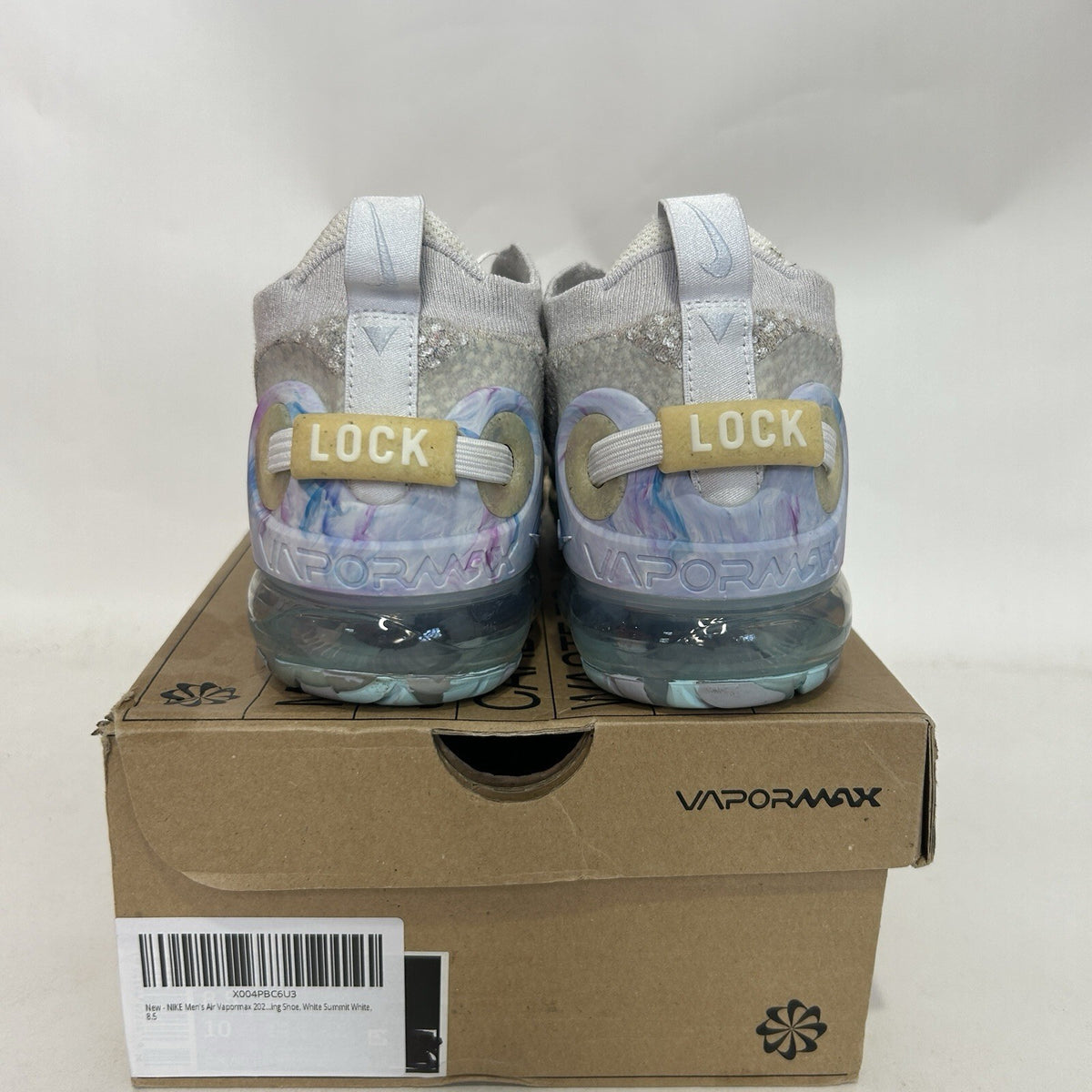 Nike VaporMax 2020 Flyknit “Summit White” CJ6740-100 Men’s 8.5 New