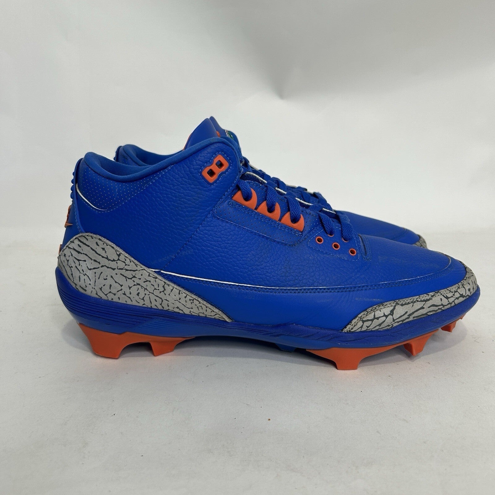 Nike Jordan 3 Retro PE Force Savage Football Cleats “Florida Gator” HF5573-408