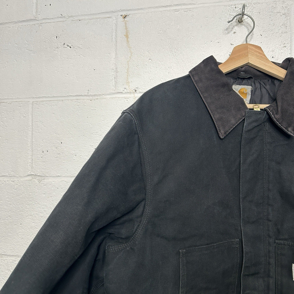 Vintage Carhartt Quilted Traditional Artic Jacket “Black” J02 BLK Men’s X-Large