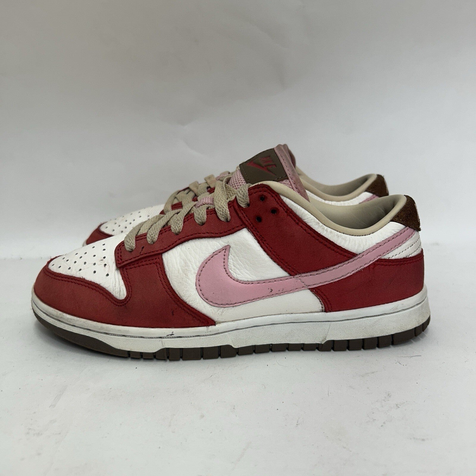 Nike Dunk Low Premium WMNS "Bacon" Sport Red/Sheen FB7910-600 Women’s 7