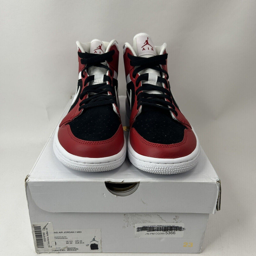 Nike Shoes Air Jordan 1 Mid Retro WMNS “Gym Red White Black” 2024