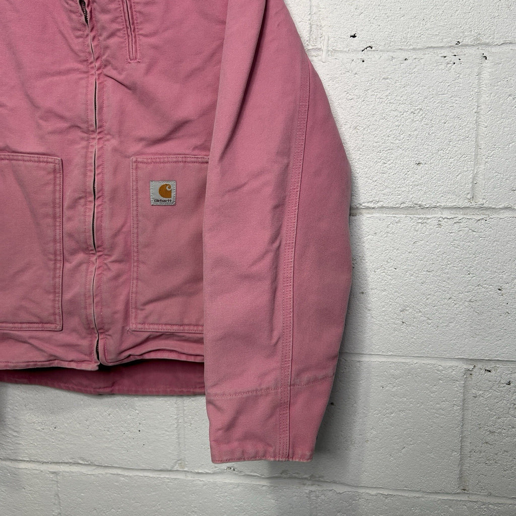 Vintage Carhartt Sherpa-Lined Canyon Jacket “Pink Rose” WJ022 PKR Women’s XL