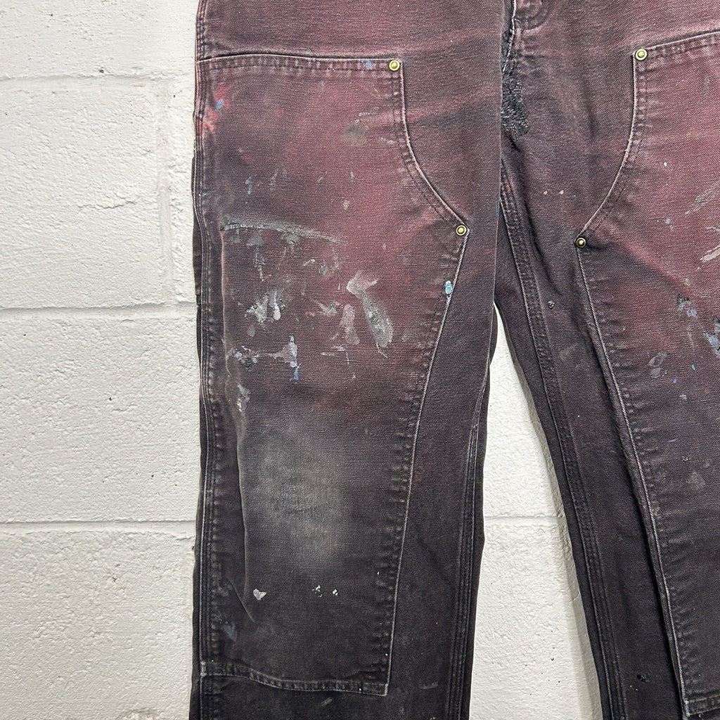 Vintage Carhartt DoubleKnee Carpenter Pants “Black” B01 BLK