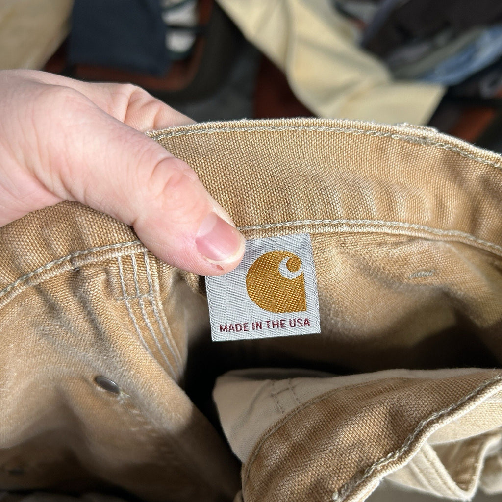 Vintage Carhartt Canvas DoubleKnee Pants “Brown” B01