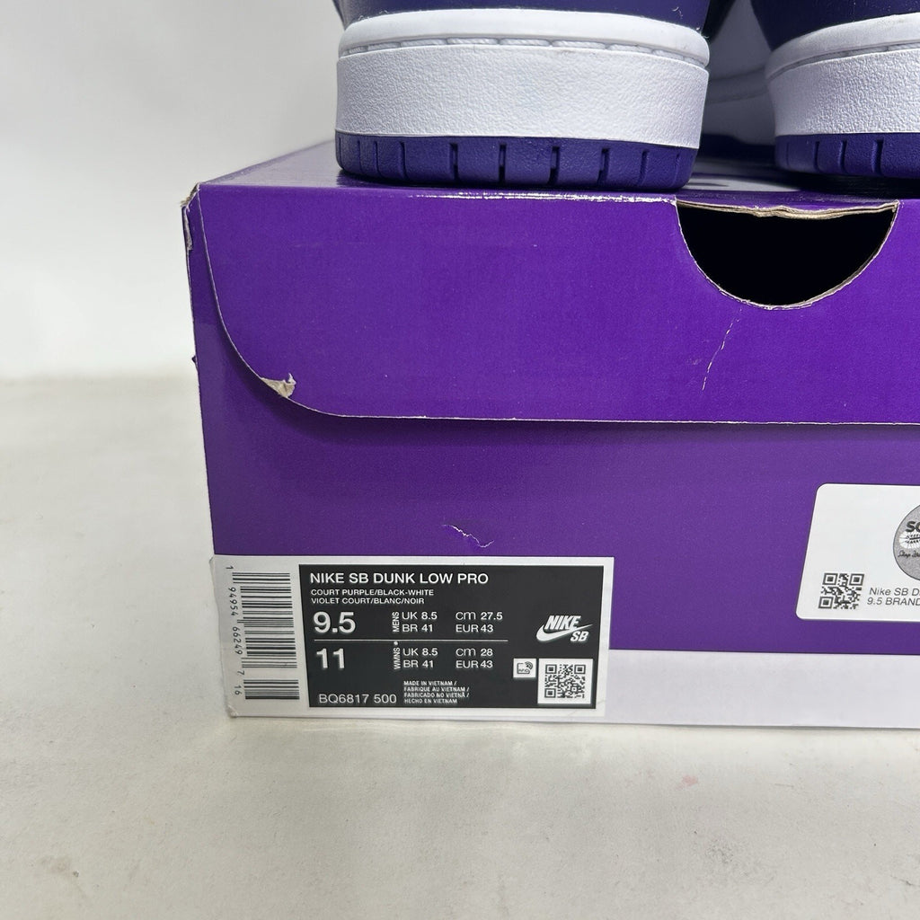 Nike SB Dunk Low Pro “Court Purple”